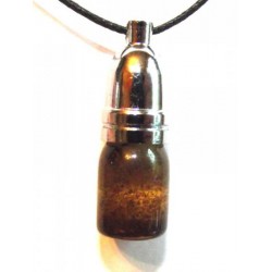 High John the Conqueror Mojo Bottle Pendant